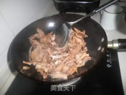 Make Henan braised noodles step 7