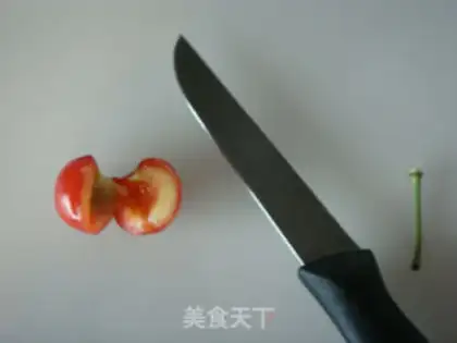Make cherry jam step 7