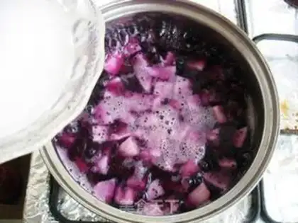 Make Fire Dragon Purple Potato Soup step 6