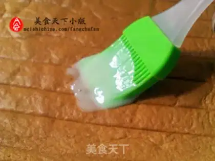 Make Vanilla cake roll step 7