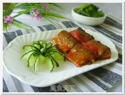 Make Saury in tomato sauce step 14