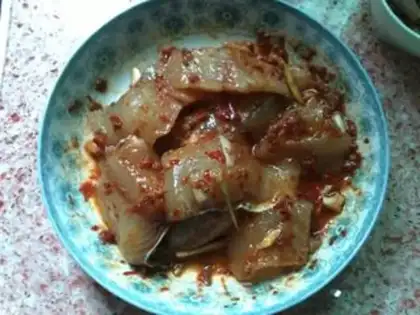 Make boiled fish step 1