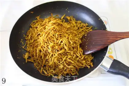 Make Family simple version of meat floss step 8