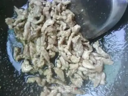 Make fish-flavored pork step 6
