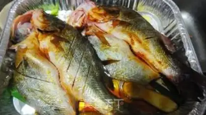 Make Home-made grilled perch step 4