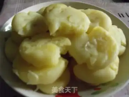 Make potato cake step 1