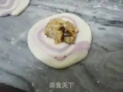 Make Two-color pan-fried pork bun step 12