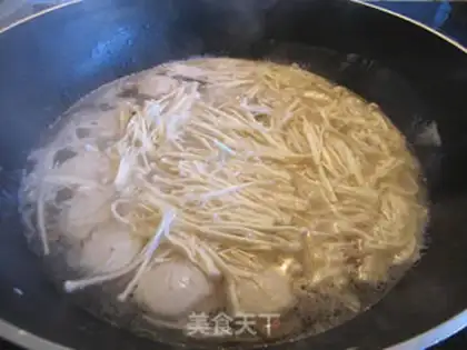 Make Scallop and mushroom soup step 6