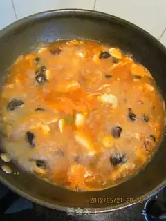 Make Chicken soup rice noodles step 8
