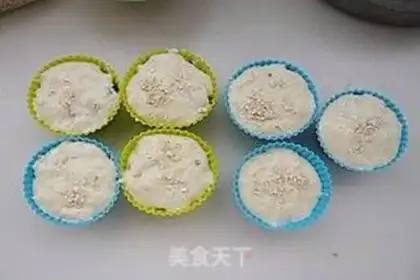 Make Red bean steamed cake step 6