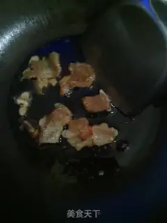 Make Dried bean curd with green pepper step 1