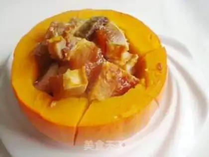 Make Steamed fish with pumpkin step 5