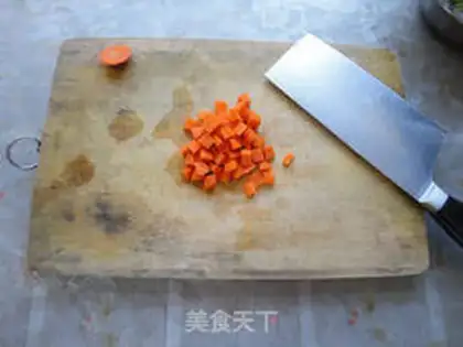 Make stir-fried peas step 2