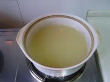 Make Shark fin rice with abalone sauce step 3
