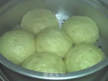 Make Milk steamed buns step 14