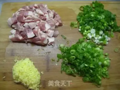 Make Dry fried sauce step 1