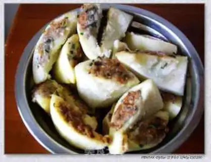 Make Stuffed grapefruit peel step 3