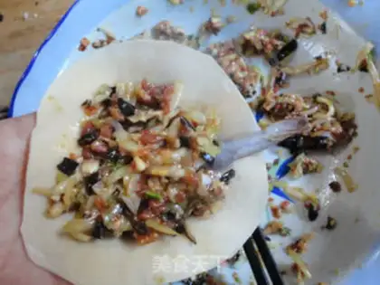 Make Steamed dumplings with fresh shrimp and pork step 6