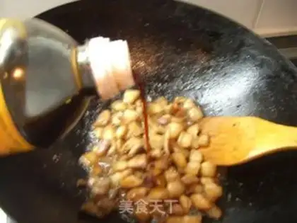 Make Dry fried sauce step 5