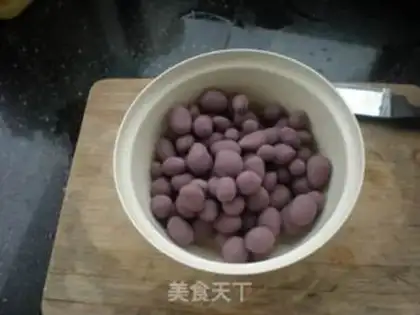 Make Taro balls step 3