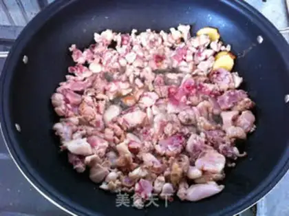Make fried rabbit meat step 3