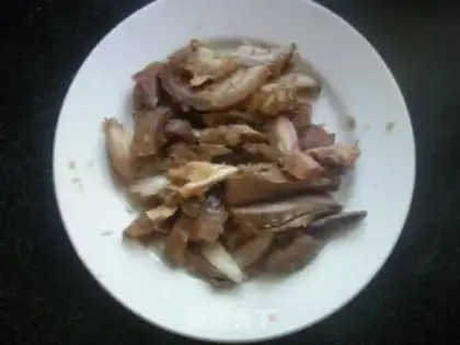 Make Chinese hamburger step 1