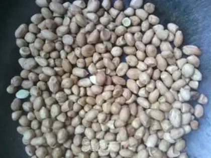 Make frosted peanuts step 0
