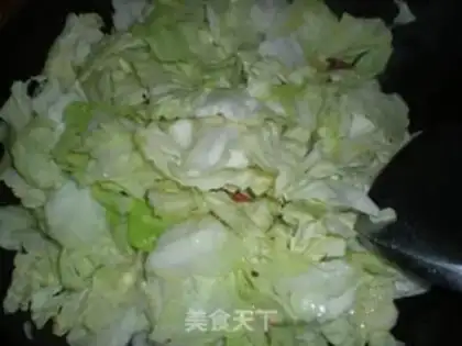 Make shredded cabbage step 3