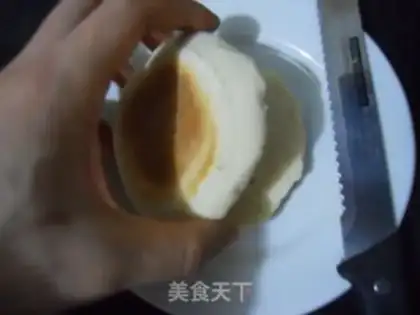 Make Chinese hamburger step 7