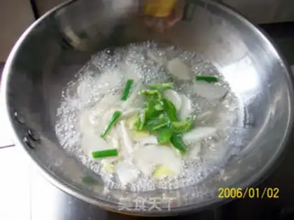 Make Boiled fish slices with yam and stewed fish step 2
