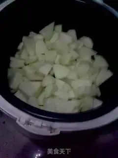 Make honey apple step 1