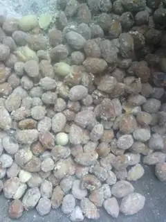 Make frosted peanuts step 5