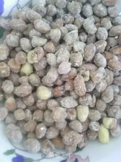 Make frosted peanuts step 6