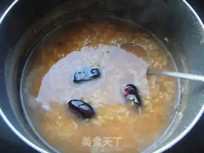 Make Sixi Blood-replenishing Congee step 5