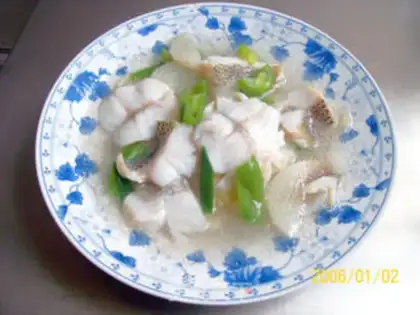 Make Boiled fish slices with yam and stewed fish step 6