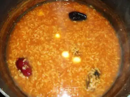 Make Sixi Blood-replenishing Congee step 6
