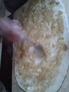 Make sesame seed cake step 3