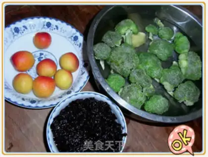 Make Broccoli in oyster sauce, apple tree step 2