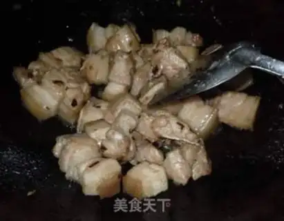 Make braised pork step 4