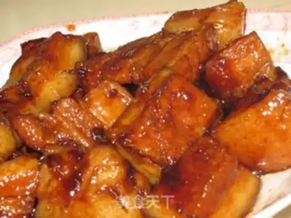Make braised pork step 8