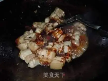 Make braised pork step 5