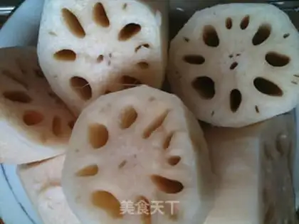 Make stewed lotus root step 2
