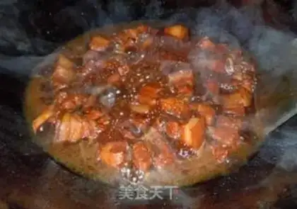 Make braised pork step 8