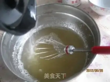 Make Coconut milk cake step 2