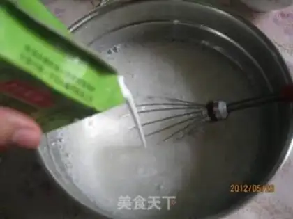 Make Coconut milk cake step 3