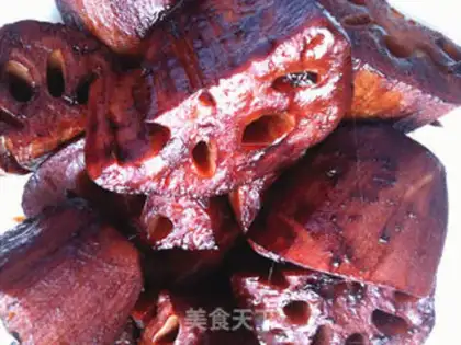 Make stewed lotus root step 7