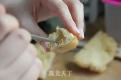 Make Pineapple fried dough stick shrimp step 7