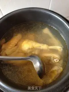 Make Red mushroom chicken soup step 3