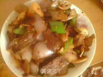 Make stir-fried beef step 3