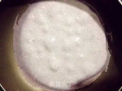 Make Black rice pancakes step 2